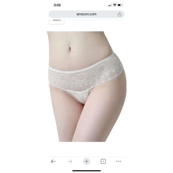 NEW Comfortable Lace Bralette Panty Set With Removable Pads Lingerie For Women - Picture 4 of 10